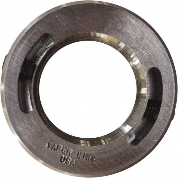 Taper Line - 1-8 Thread, Steel, One Piece Threaded Shaft Collar - 1-3/4" Outside Diam, 1/2" Wide - Strong Tooling