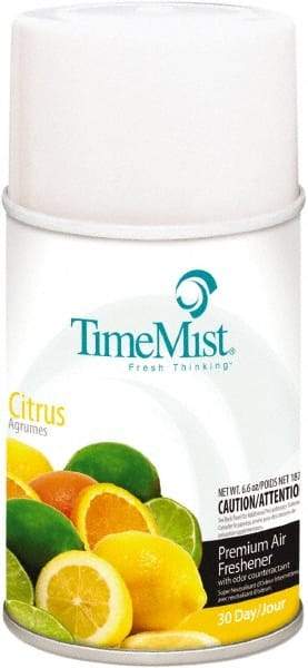 TimeMist - 6.6 oz Air Freshener Dispenser Canister Refill - Citrus, Compatible with TimeMist Metered Fragrance Dispensers - Strong Tooling