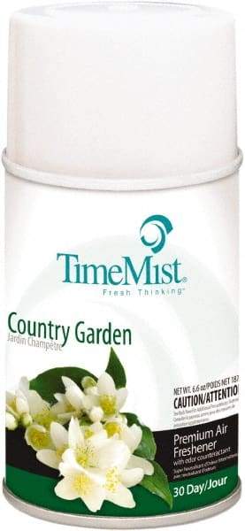 TimeMist - 6.6 oz Air Freshener Dispenser Canister Refill - Country Garden, Compatible with TimeMist Metered Fragrance Dispensers - Strong Tooling