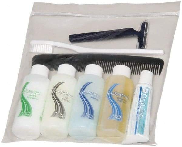 Ability One - Body Wash, Shampoo, Comb, Toothpaste, Toothbrush, Razor, Shave Gel - Toiletries Kit - Strong Tooling