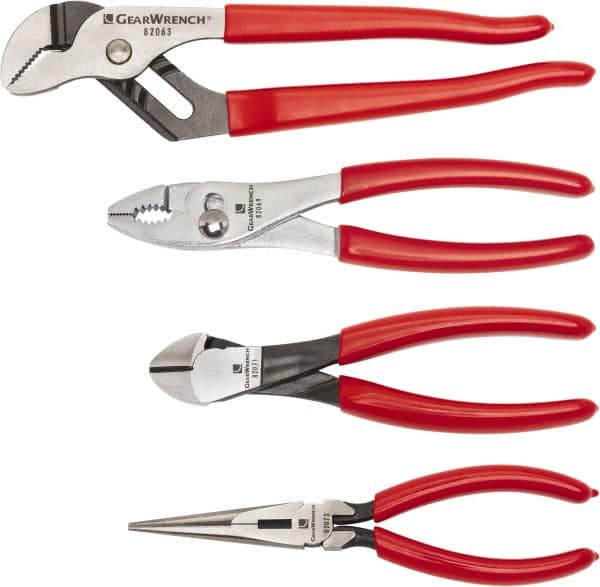 GearWrench - 4 Piece Plier Set - Strong Tooling