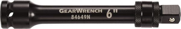 GearWrench - 1/2" Drive Standard Socket Extension - 12" OAL, Black Finish - Strong Tooling