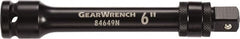 GearWrench - 1/2" Drive Standard Socket Extension - 3" OAL, Black Finish - Strong Tooling