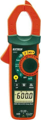 Extech - EX655, CAT III, Digital True RMS Auto Ranging Clamp Meter with 1.18" Clamp On Jaws - 750 VAC, 1000 VDC, 600 AC/DC Amps, Measures Voltage, Capacitance, Current, Frequency, Resistance, Temperature - Strong Tooling