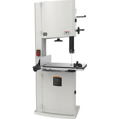 Jet - 20" Throat Capacity, Step Pulley Vertical Bandsaw - 2,530/4,850 SFPM, 5 hp, Single Phase - Strong Tooling