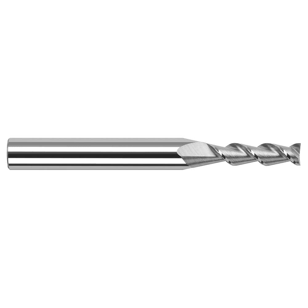 Harvey Tool - Square End Mills Mill Diameter (Inch): 1/8 Mill Diameter (Decimal Inch): 0.1250 - Strong Tooling