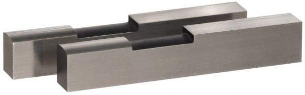 SPI - 2.945 Inch Overall Length, 0.512 Inch Jaw Thickness, 0.5 Inch Radius, Gage Block Cylindrical Jaws - Radius 0.00003 Inch, Pair 0.00004 Inch Accuracy, Sold As Pair, For Use with Rectangular Gage Blocks, 2 Pieces - Strong Tooling