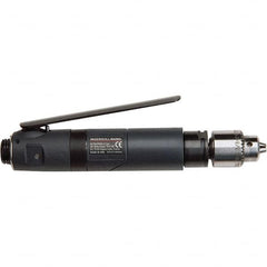 Ingersoll-Rand - 1/4" Bit Holder, 500 RPM, Inline Handle Air Screwdriver - 2.7 to 9.7 In/Lb Torque, 4 CFM - Strong Tooling