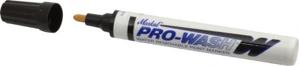 Markal - Black Oil-Based Paint Marker - Fine Tip, Alcohol Base Ink - Strong Tooling