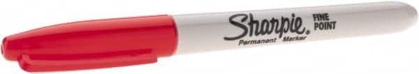 Dymo - Red Permanent Marker - Fine Felt Tip, AP Nontoxic Ink - Strong Tooling