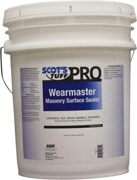 Scot's Tuff - 5 Gal Pail Sealer - Use on Concrete, Stone, Masonry Surface - Strong Tooling