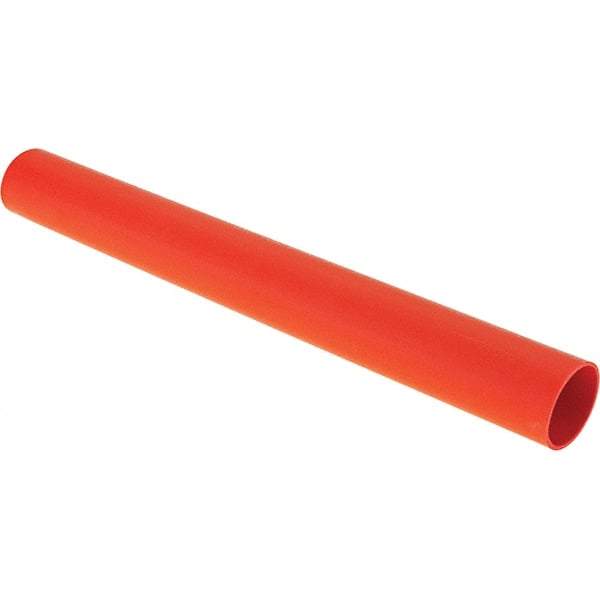 Value Collection - 8" Long Heat Shrink Electrical Tubing - Red - Strong Tooling