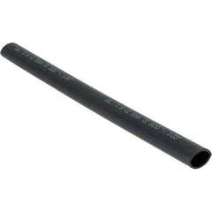 Value Collection - 6" Long Heat Shrink Electrical Tubing - Black - Strong Tooling