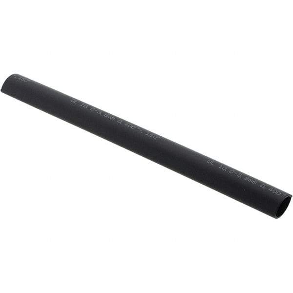 Value Collection - 6" Long Heat Shrink Electrical Tubing - Black - Strong Tooling