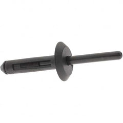 Value Collection - Flat Head, Nylon Multi Grip Blind Rivet - Strong Tooling