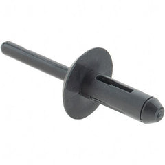 Value Collection - Nylon Multi Grip Blind Rivet - 3/32" to 3/16" Grip, 11/16" Head Diam, 1-7/8" Length Under Head, - Strong Tooling