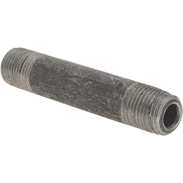 Value Collection - Schedule 80, 1/8" Diam x 2" Long Pipe Nipple - Seamless - Strong Tooling