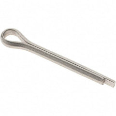 Value Collection - 3/16" Diam x 1-1/2" Long Extended Prong Cotter Pin - Grade 18-8, Uncoated, Stainless Steel - Strong Tooling