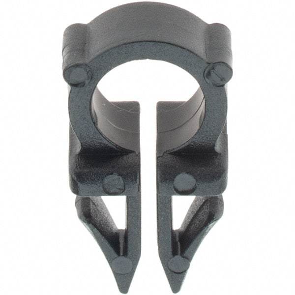 Value Collection - 1/4" Bundle Diam, Nylon Clamp - Black - Strong Tooling