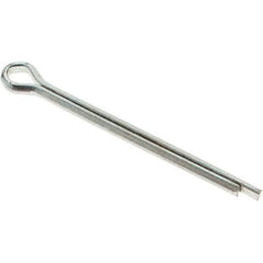 Value Collection - 5/32" Diam x 2" Long Extended Prong Cotter Pin - Grade 2, Zinc-Plated, Steel - Strong Tooling