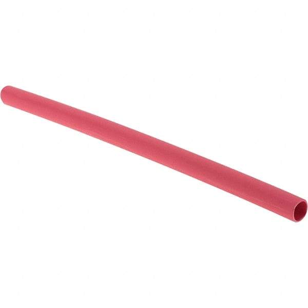 Value Collection - 6" Long Heat Shrink Electrical Tubing - Red - Strong Tooling