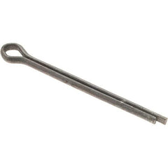 Value Collection - 5/32" Diam x 2" Long Extended Prong Cotter Pin - Grade 2, Zinc-Plated, Steel - Strong Tooling