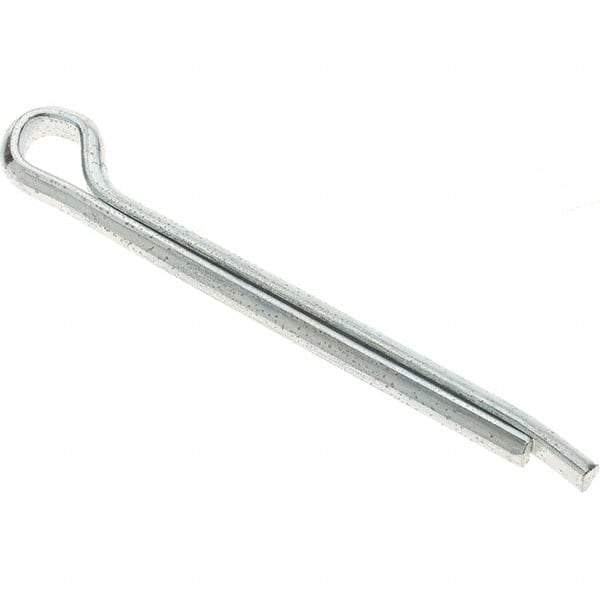 Value Collection - 3/8" Diam x 4" Long Hammerlock Cotter Pin - Grade 2, Zinc-Plated, Steel - Strong Tooling