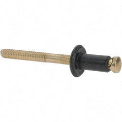 Made in USA - Aluminum Peel Blind Rivet - Steel Mandrel, 3/32" to 1/8" Grip, 12.7mm Length Under Head, - Strong Tooling