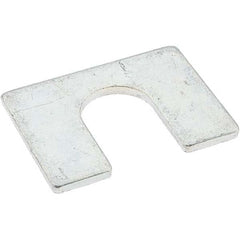 Made in USA - Metal Shim Stock Type: Slotted Shim Material: Steel - Strong Tooling