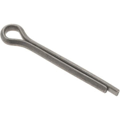 Value Collection - 3/16" Diam x 1-1/2" Long Extended Prong Cotter Pin - Grade 2, Zinc-Plated, Steel - Strong Tooling