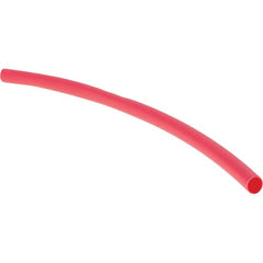 Value Collection - 6" Long Heat Shrink Electrical Tubing - Red - Strong Tooling