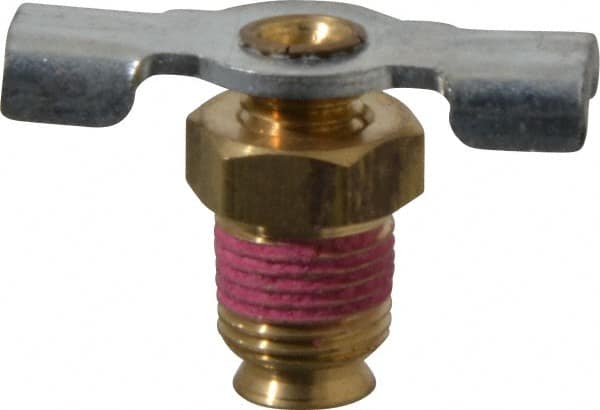 Value Collection - Steel Wing Nut Valve Drain Cock & Shutoff Valve - 1/8 Thread, 200 Max psi - Strong Tooling