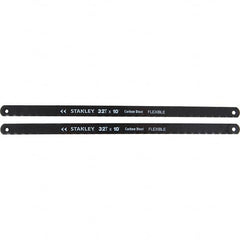 Stanley - Hand Hacksaw Blades Blade Material: Carbon Steel Blade Length (mm): 254 - Strong Tooling