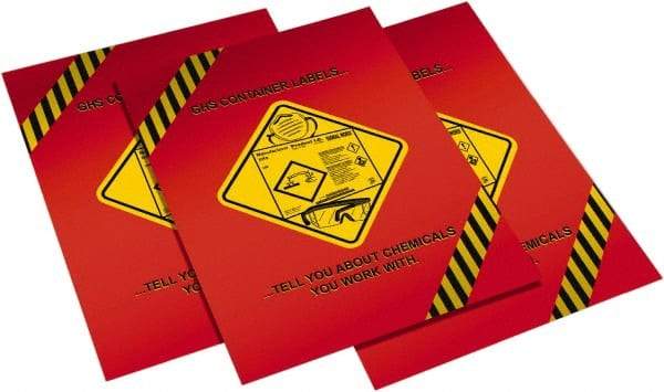 Marcom - GHS Container Labeling Training Booklet - English, Regulatory Compliance Series - Strong Tooling