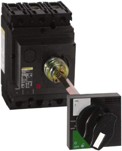 Square D - Circuit Breaker Rotary Handle - Use with Circuit Breaker - Strong Tooling