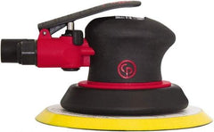 Chicago Pneumatic - 12,000 OPM, 8 CFM Air Consumption, Palm Air Orbital Sander - Round Pad, 1/4" Inlet - Strong Tooling