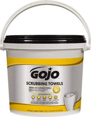 GOJO - Pre-Moistened Hand Cleaning Wipes - Canister, 12-1/4" x 10-1/2" Sheet Size, Red - Strong Tooling