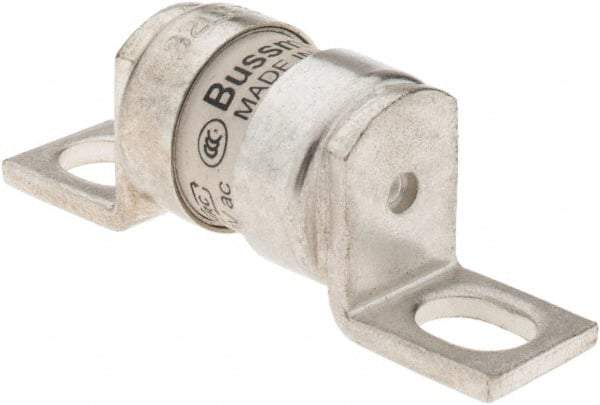 Cooper Bussmann - 150 VDC, 240 VAC, 32 Amp, Fast-Acting General Purpose Fuse - Bolt-on Mount, 56mm OAL, 200 (RMS Symmetrical) kA Rating, 12.7mm Diam - Strong Tooling