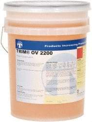 Master Fluid Solutions - Trim OV 2200, 5 Gal Pail Cutting & Grinding Fluid - Straight Oil, For Thread Rolling - Strong Tooling