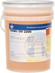 Master Fluid Solutions - Trim OV 2200, 5 Gal Pail Cutting & Grinding Fluid - Straight Oil, For Thread Rolling - Strong Tooling