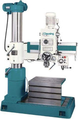 Clausing - 29-1/2" Swing, Geared Head Radial Arm Drill Press - 6 Speed, 2 hp, Three Phase - Strong Tooling