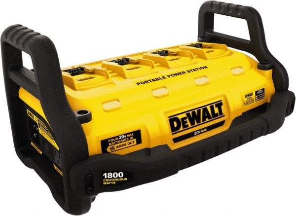 DeWALT - 20 & 60 Volt, Lithium-Ion Power Tool Charger - AC Wall Outlet Power Source - Strong Tooling