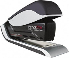 PaperPro - 25 Sheet Half Strip Stapler - Black/Silver - Strong Tooling