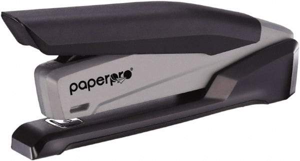 PaperPro - 20 Sheet Half Strip Stapler - Black/Gray - Strong Tooling