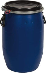 SEYMOUR-MIDWEST - 15 Gal, Polypropylene Round Blue Bucket/Pail - Handle & Lid Included - Strong Tooling