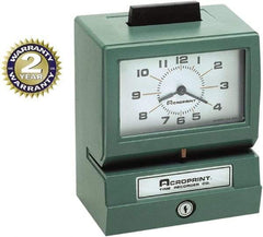 Acroprint Time Recorder - Time Clocks & Time Recorders Punch Style: Manual Power Source: AC Adapter - Strong Tooling