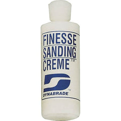 Dynabrade - 4 oz Sanding Creme Compound - Compound Grade Fine, White, For High Glossing, Use on Composites, Fiberglass & Metal - Strong Tooling