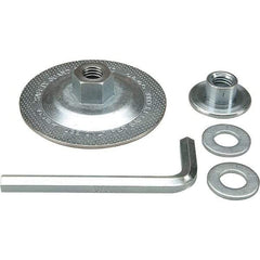 Dynabrade - 5" Diam Angle & Disc Grinder Wheel Mount Adapter Kit - For Use with Disc Grinders - Strong Tooling