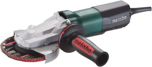 Metabo - 5" Wheel Diam, 10,000 RPM, Cordless Angle & Disc Grinder - 5/8-11 Spindle - Strong Tooling