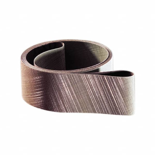 3M - 3" Wide x 132" OAL, A45 Grit, Aluminum Oxide Abrasive Belt - Aluminum Oxide, Coated, Cloth Backing, Wet, Series 307EA - Strong Tooling